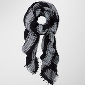 Aritzia Stripe Blanket Scarf